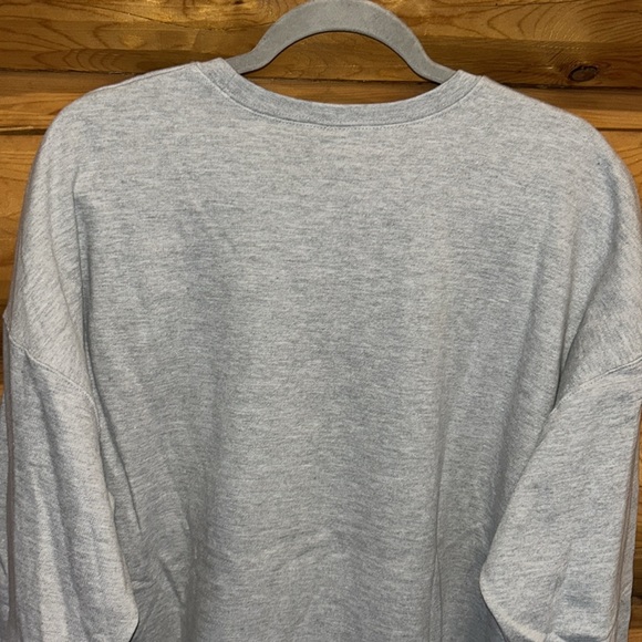 Disney NWOT Mickey Mouse Sweatshirt Size 2XL in Heather Gray - Picture 6 of 6